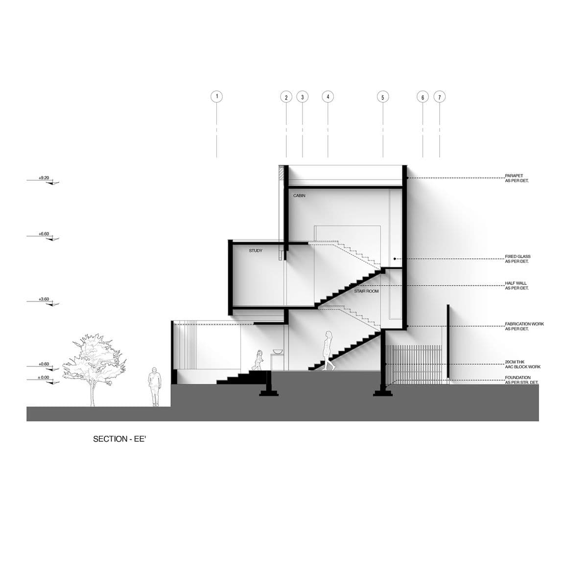 Plan technique d'un ouvrage